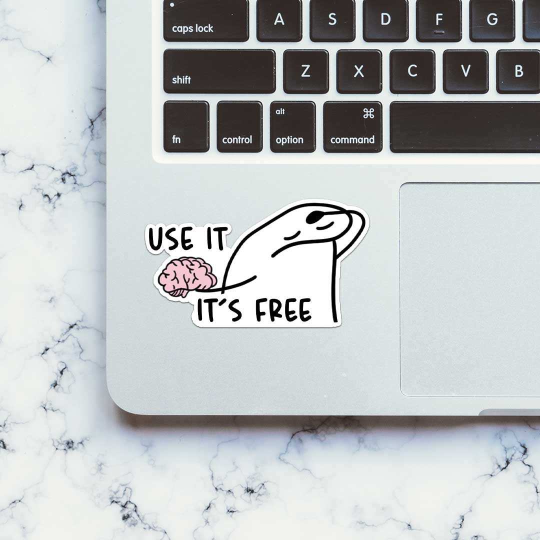 Use It It'S Free Sticker