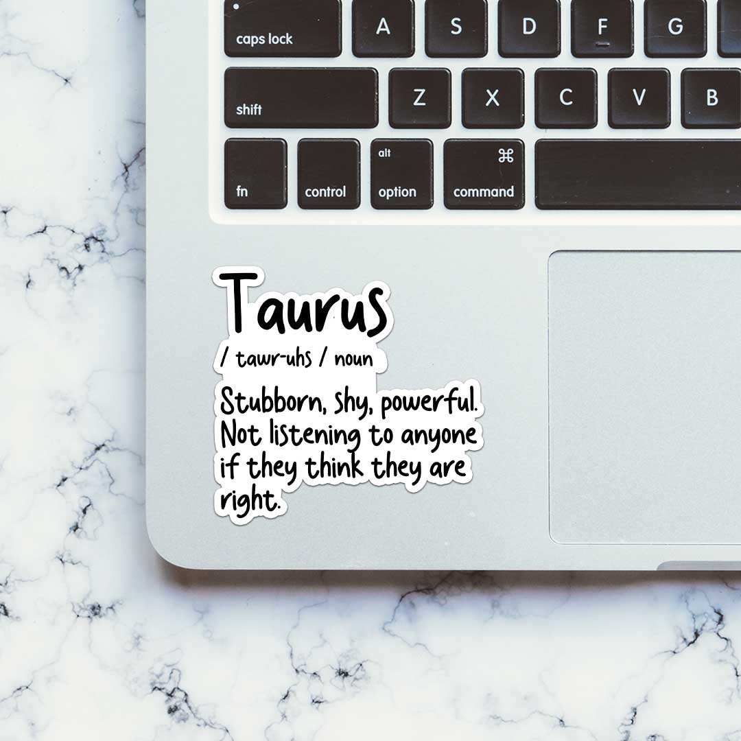 Taurus Sticker