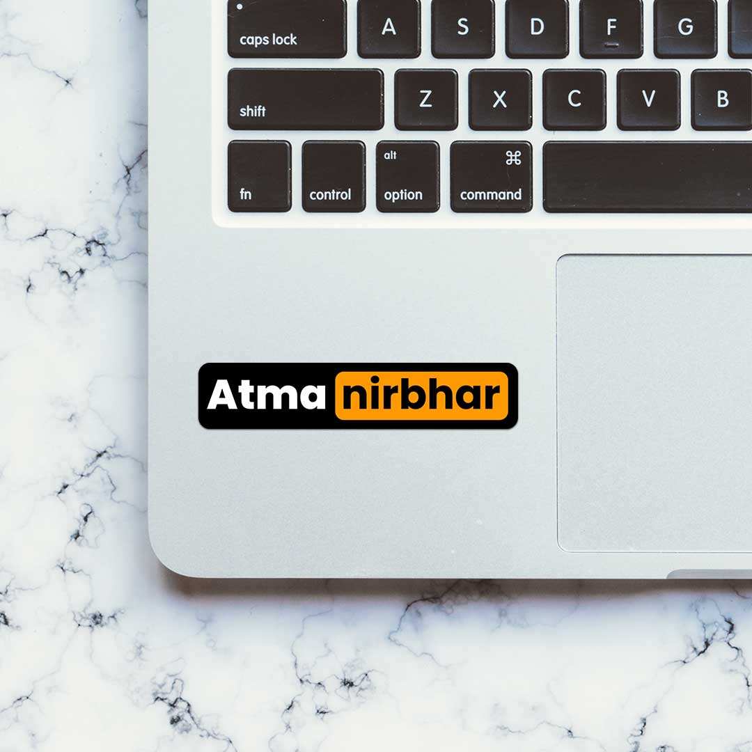 Atma-Nirbhar Sticker