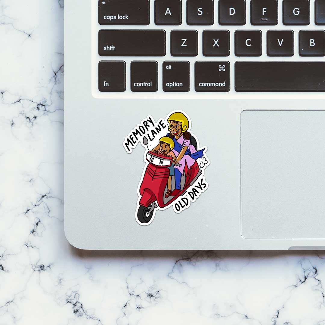Memory Lane Sticker