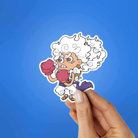 Luffy Gear 5 Boxing Sticker