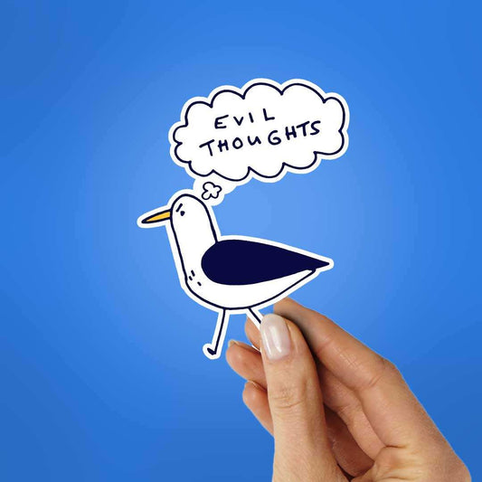 Evil Thoughts Sticker