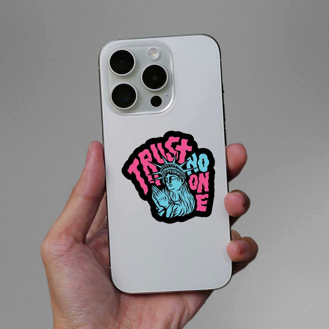 Trust No One 1.0 sticker