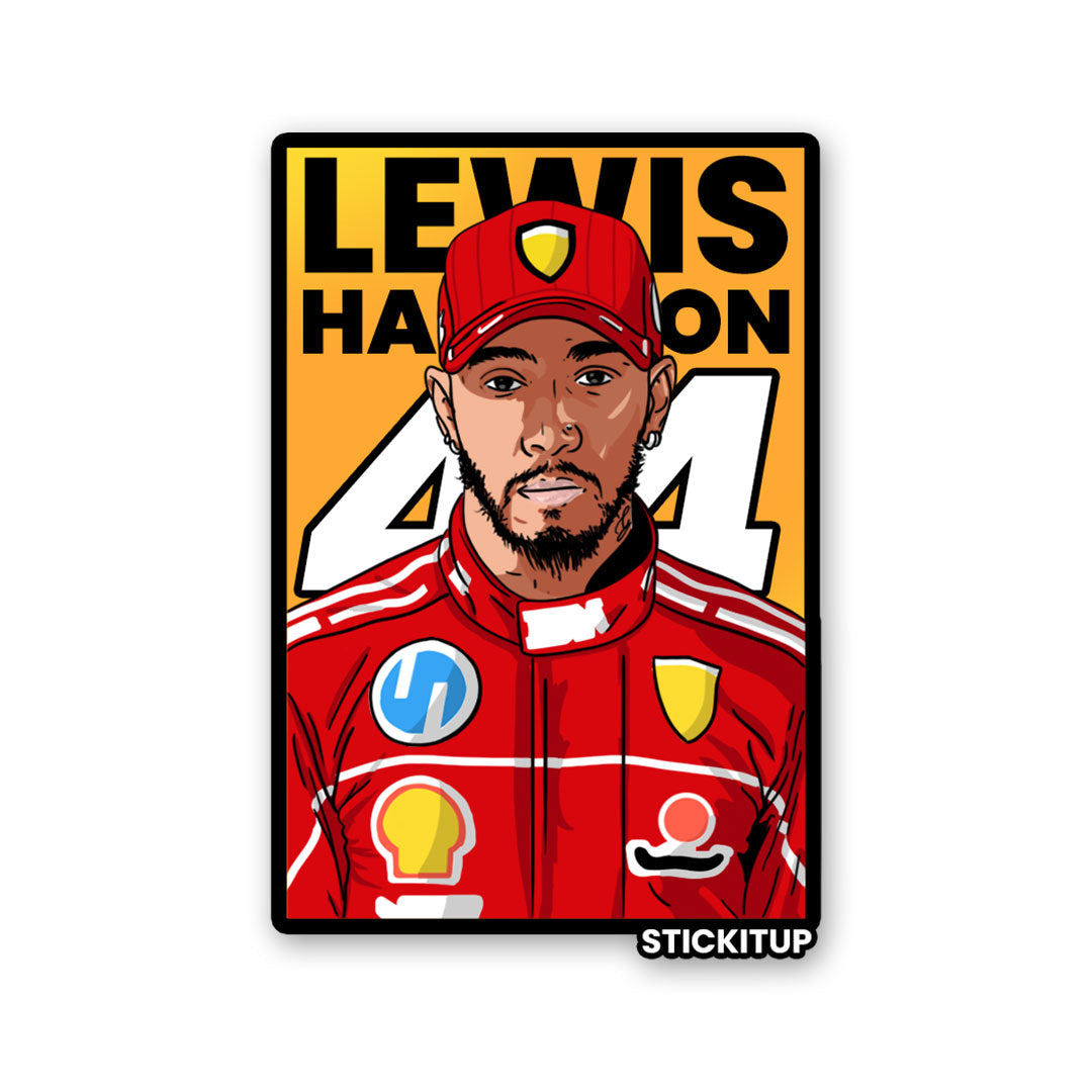 LEWIS HAMILTON Sticker| STICK IT UP