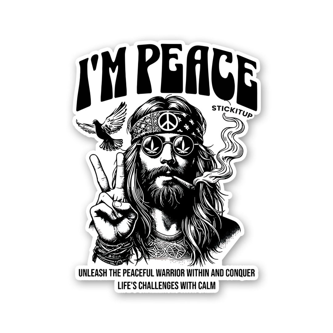 I'M Peace Sticker