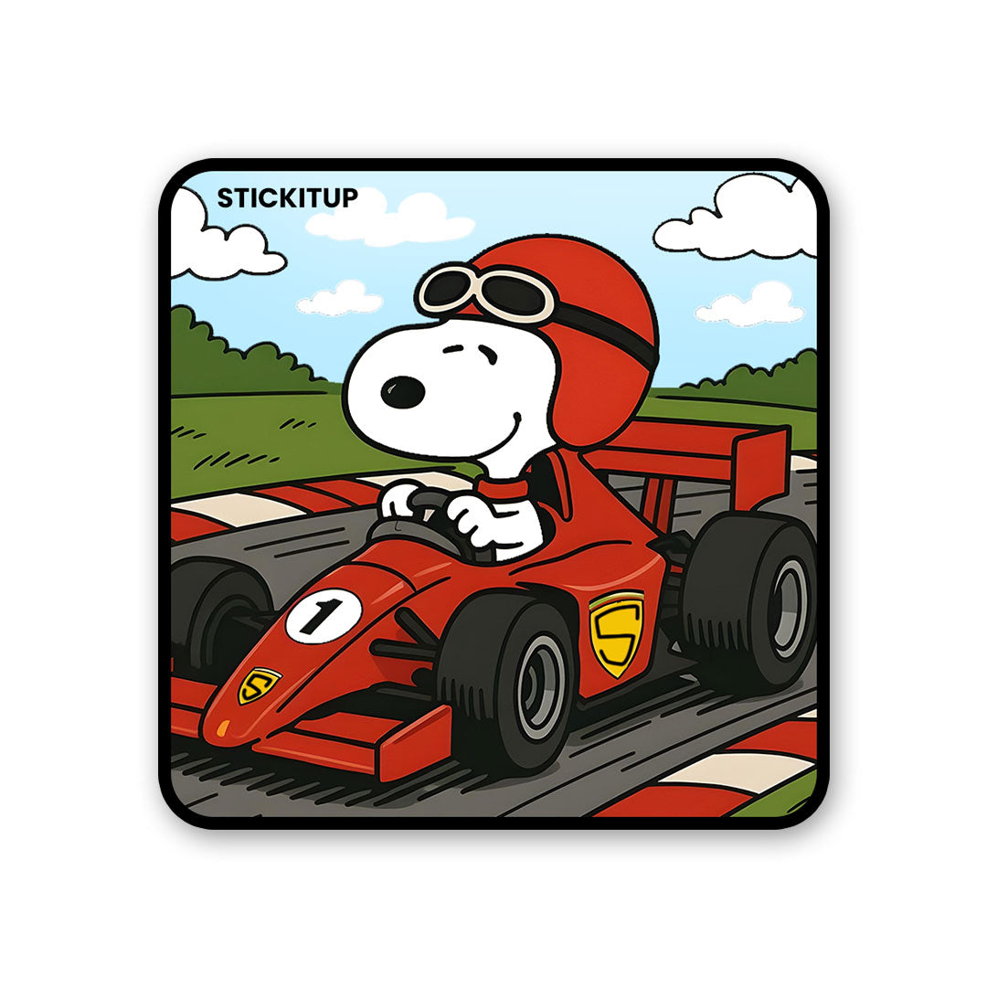PUP RACER Sticker| STICK IT UP