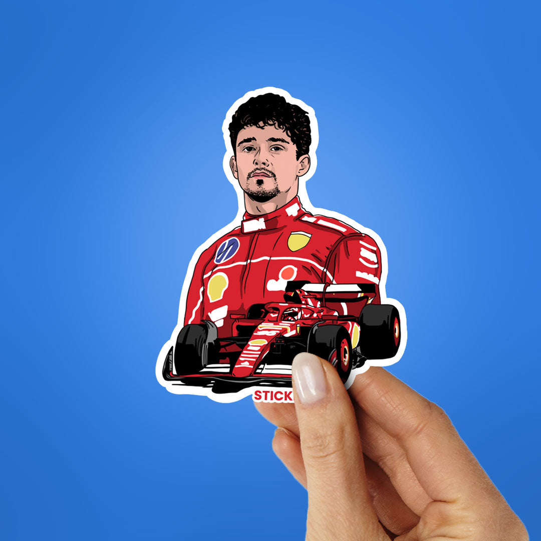 CHARLES LECLERC Sticker| STICK IT UP