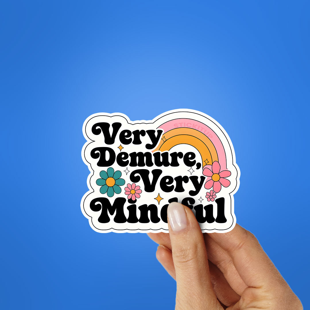 Very demure Sticker