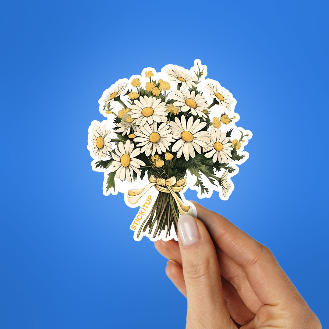 YELLOW FLOWERS Sticker| STICK IT UP