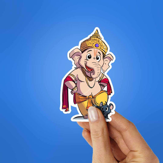 Little Ganesha Sticker