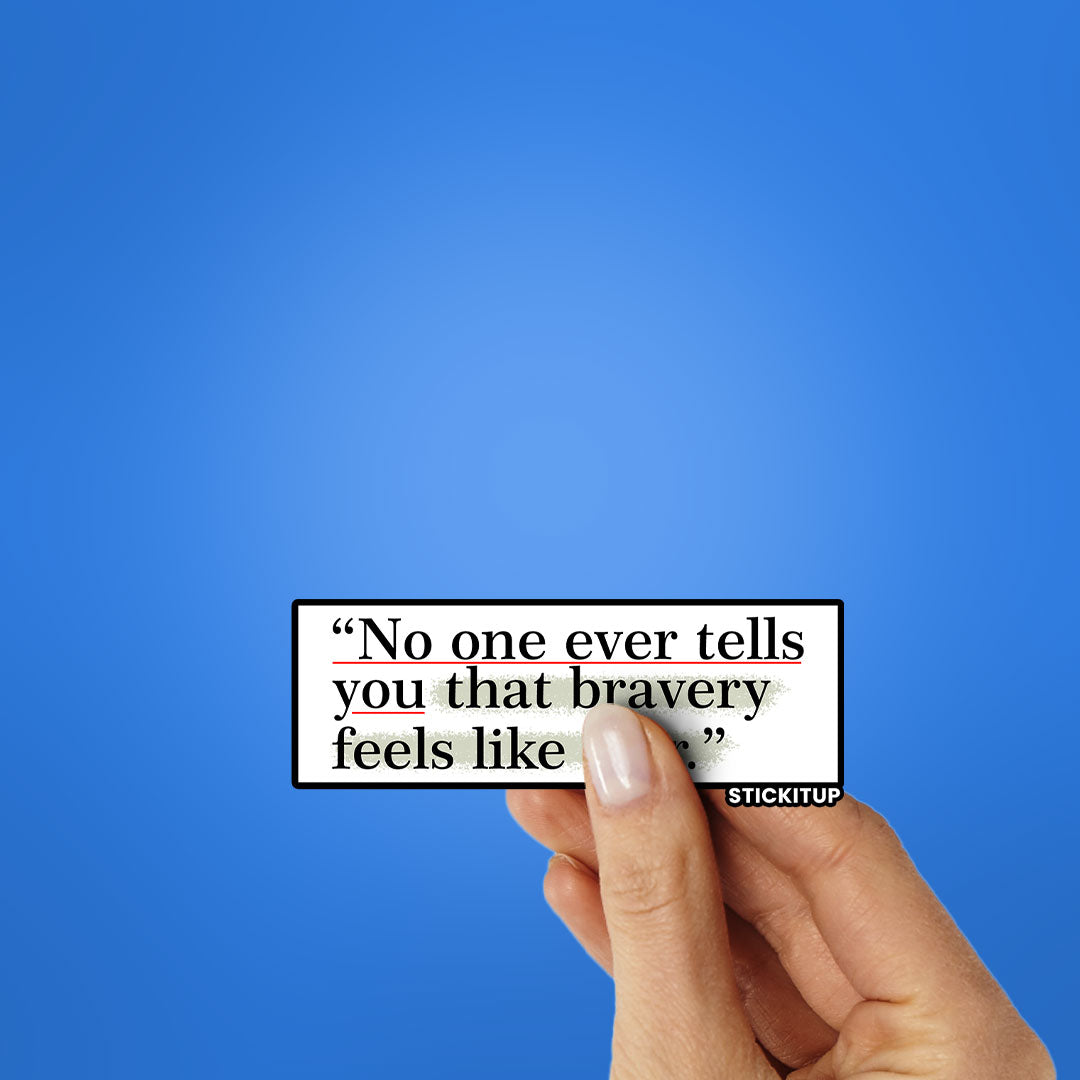 No one ever tells Sticker