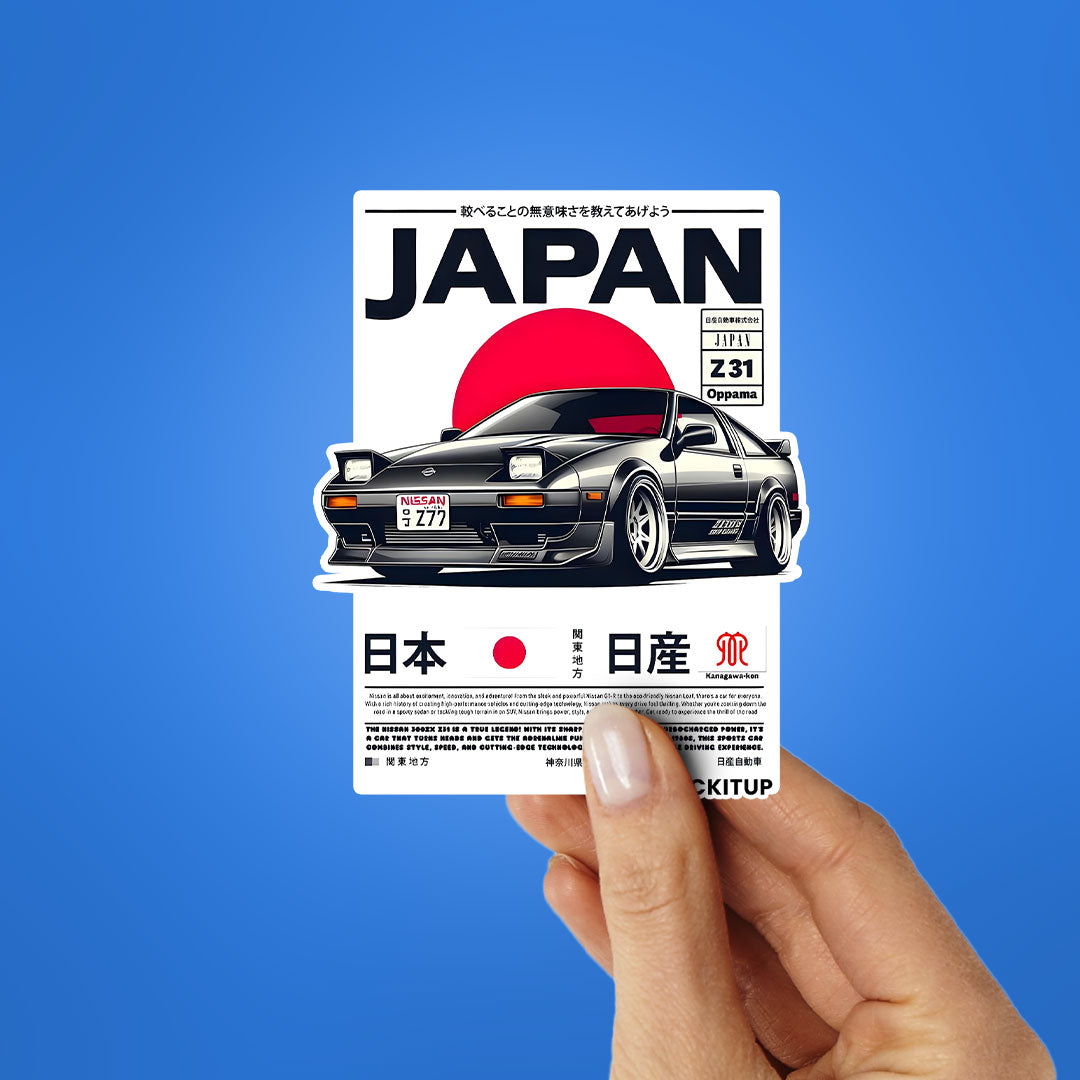 JAPAN OPPAMA Sticker| STICK IT UP