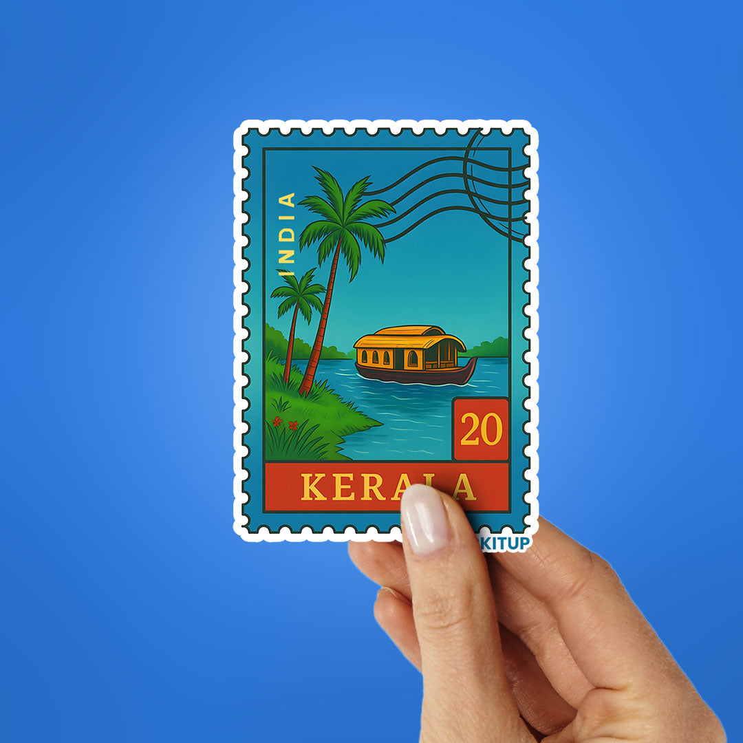 KERALA STAMP Sticker| STICK IT UP