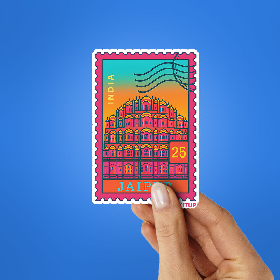 JAIPUR STAMP Sticker| STICK IT UP