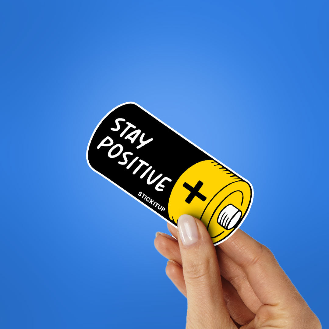 Stay Positive 1.0 Sticker