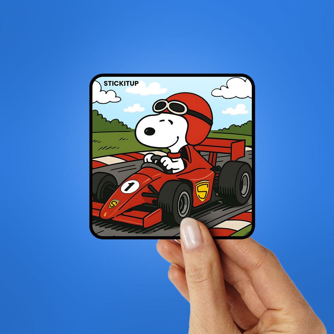 PUP RACER Sticker| STICK IT UP