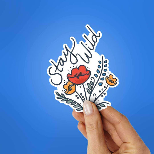 Stay Wild 0.1 Sticker