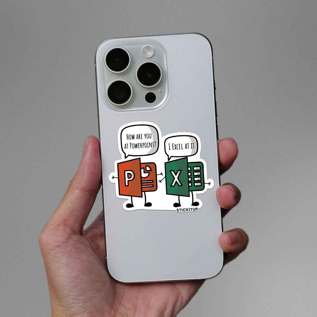 How Are You At Powerpoint Sticker
