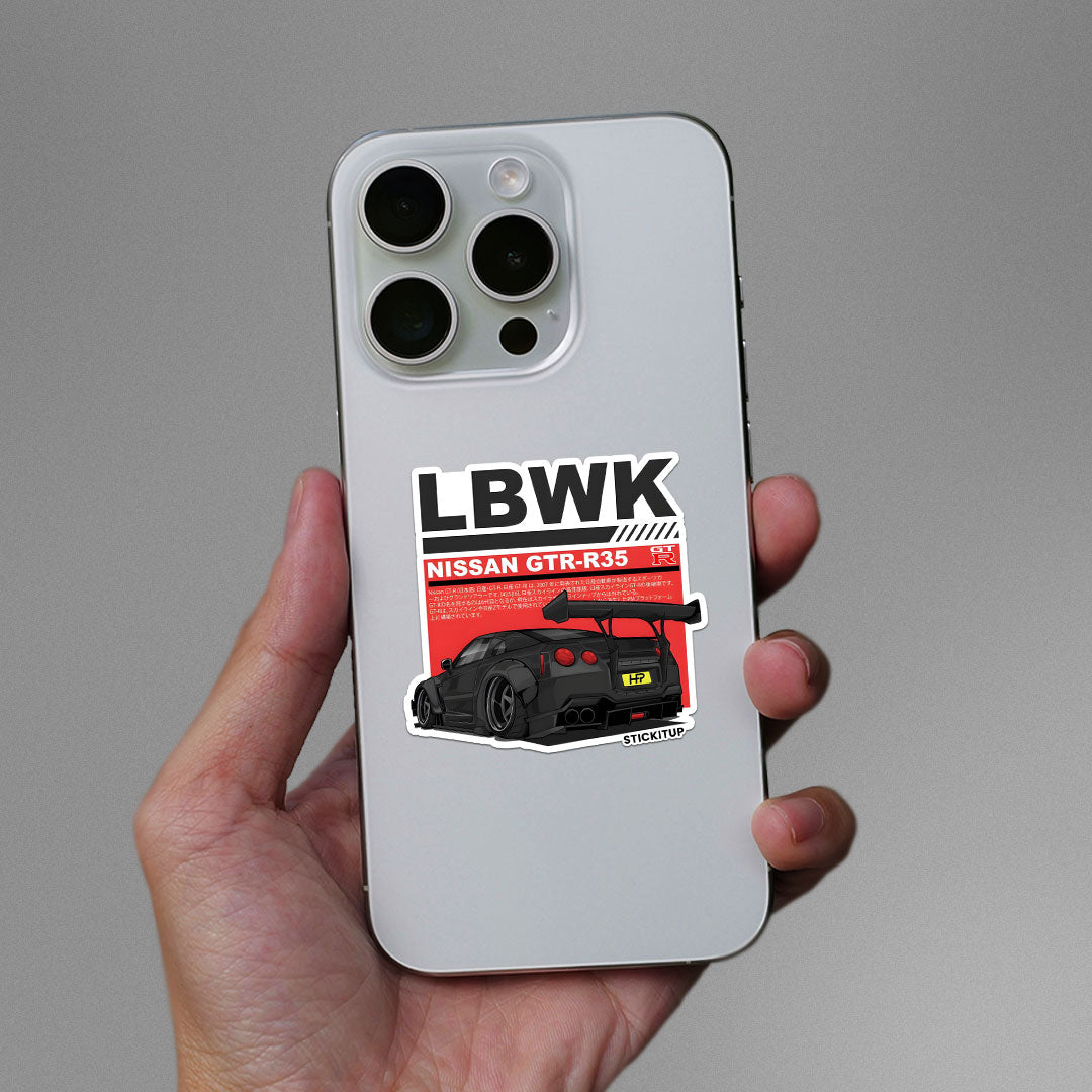 GTR R35 Sticker| STICK IT UP