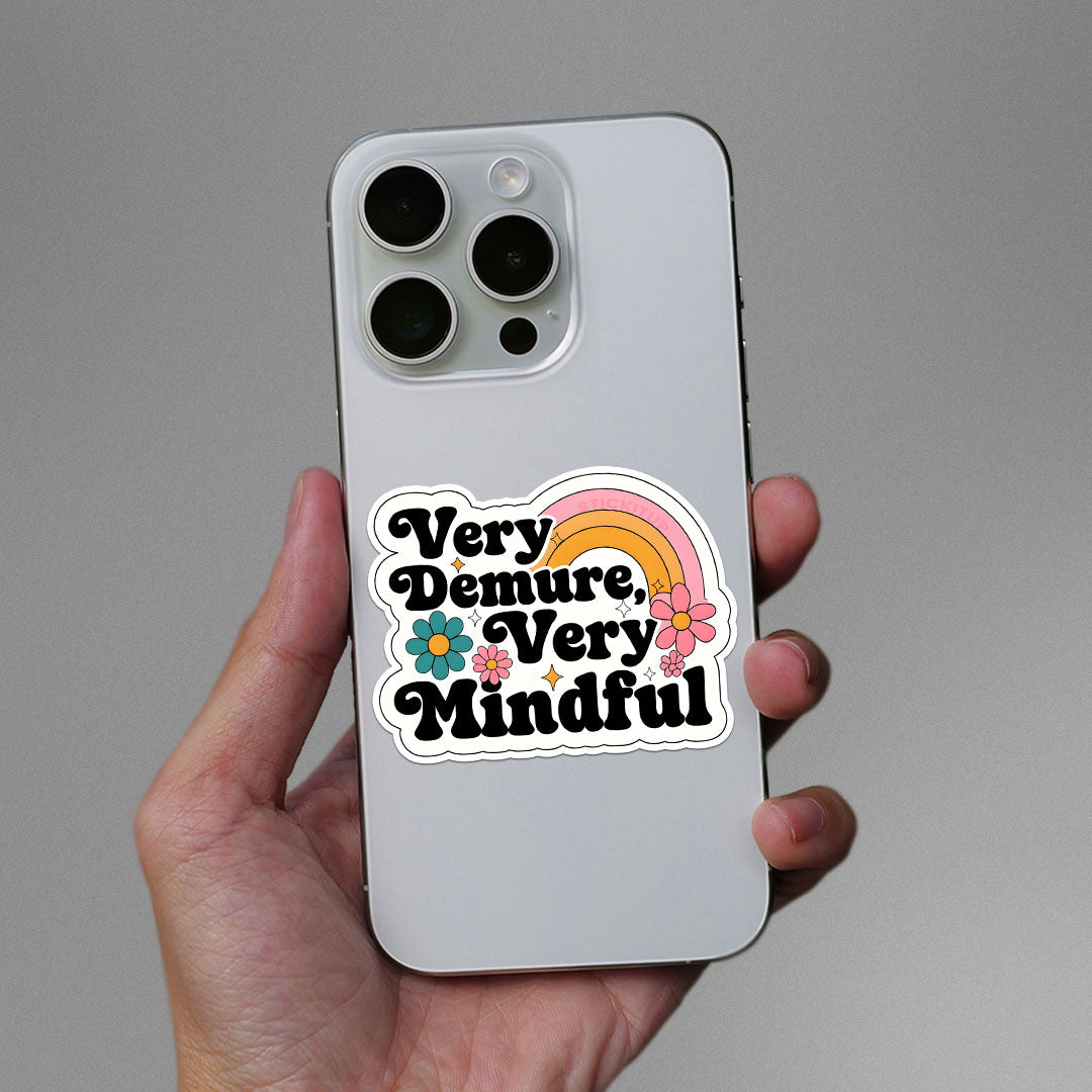 Very demure Sticker