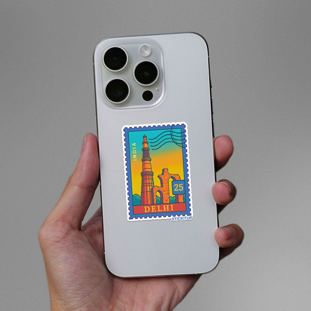 DELHI STAMP Sticker| STICK IT UP