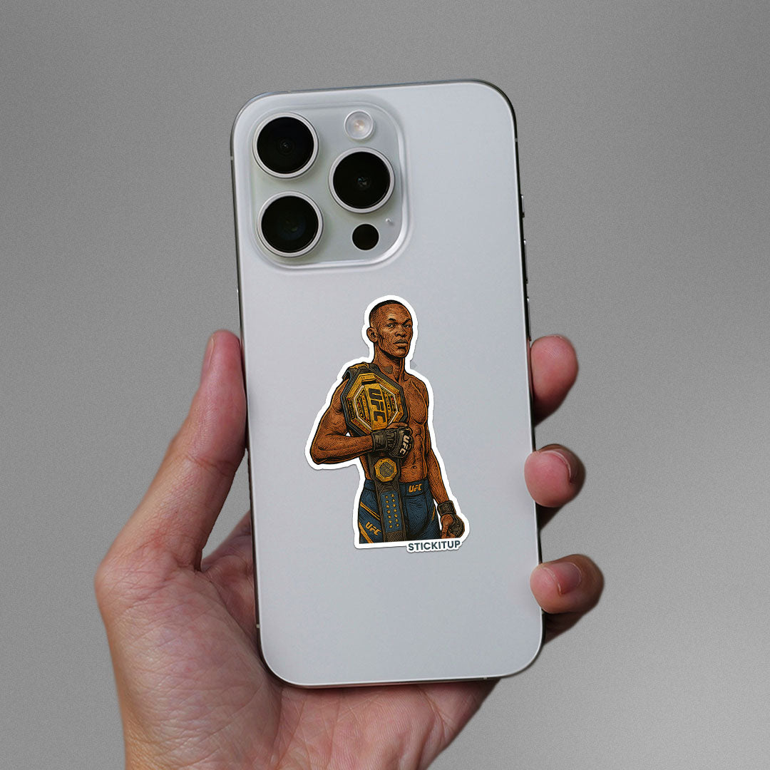 ISRAEL ADESANYA Sticker| STICK IT UP