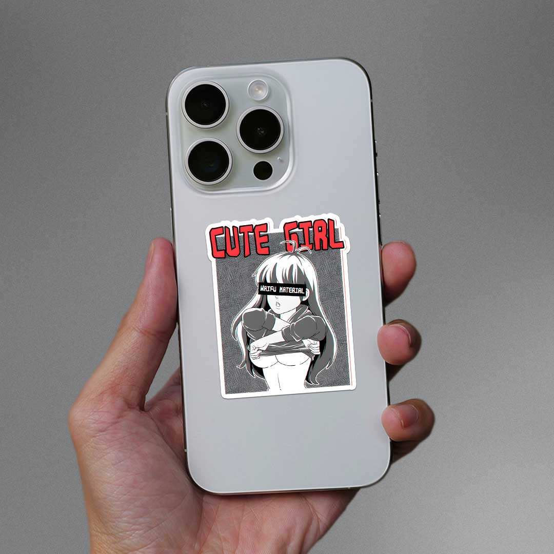 Cute Girl Sticker