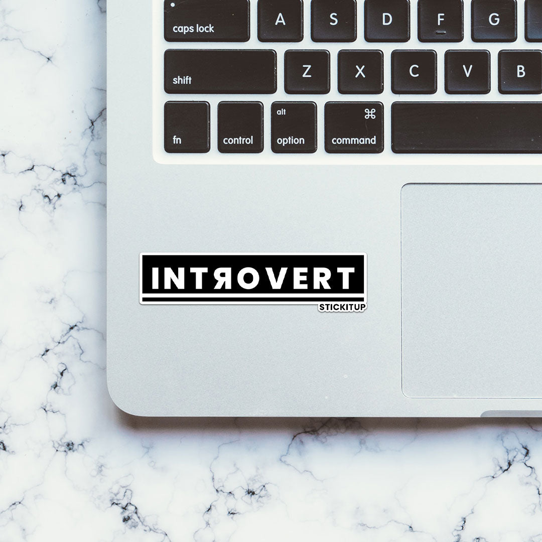 Introvert Sticker