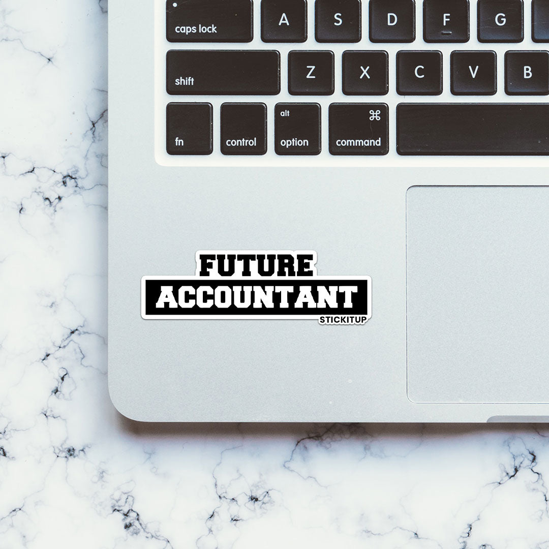 Future Accountant Sticker