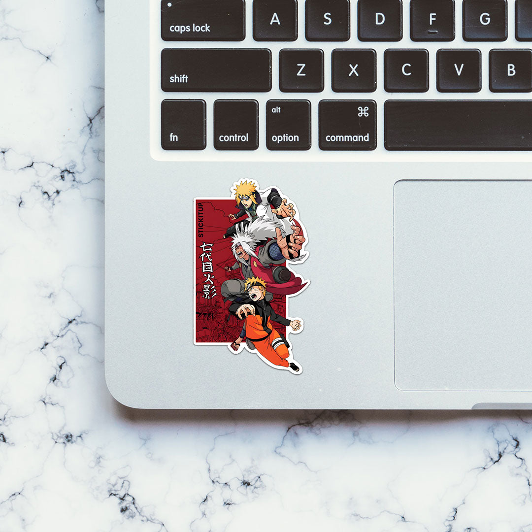 Naruto Family Sticker
