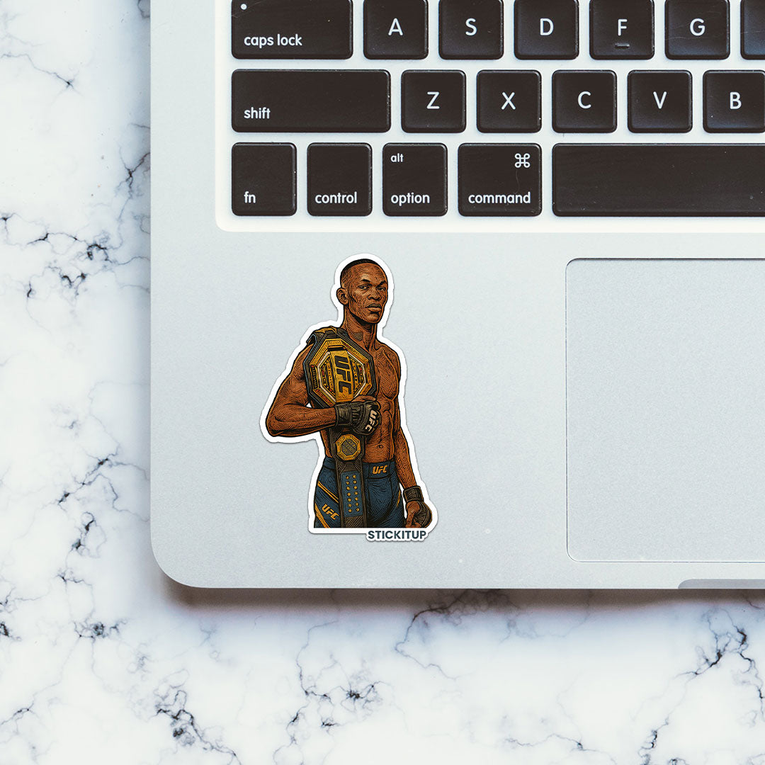 ISRAEL ADESANYA Sticker| STICK IT UP