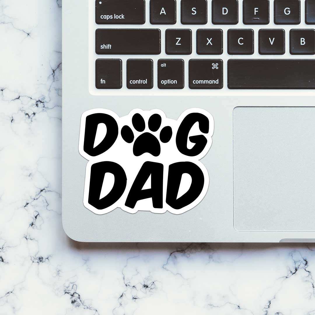 Dog Dad Sticker