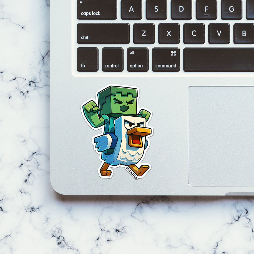 CHICKEN JOCKEY Sticker| STICK IT UP