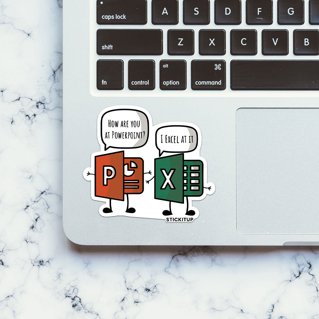 How Are You At Powerpoint Sticker