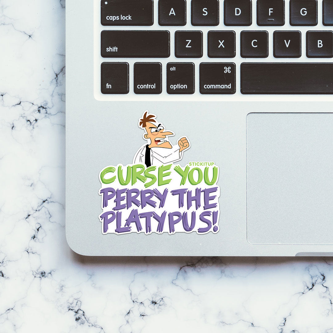 Curse You Perry Sticker
