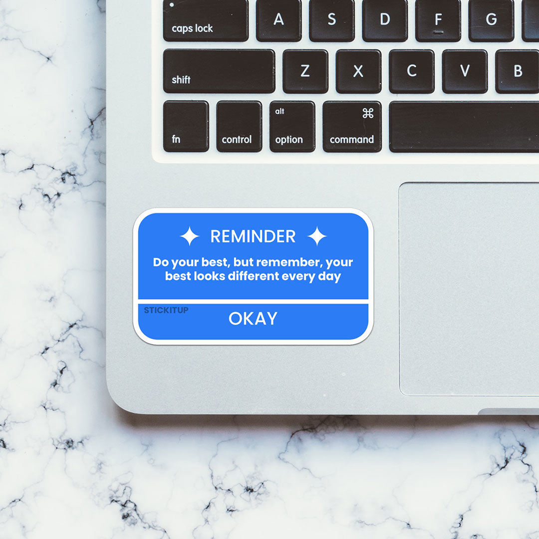 Do Your Best Sticker