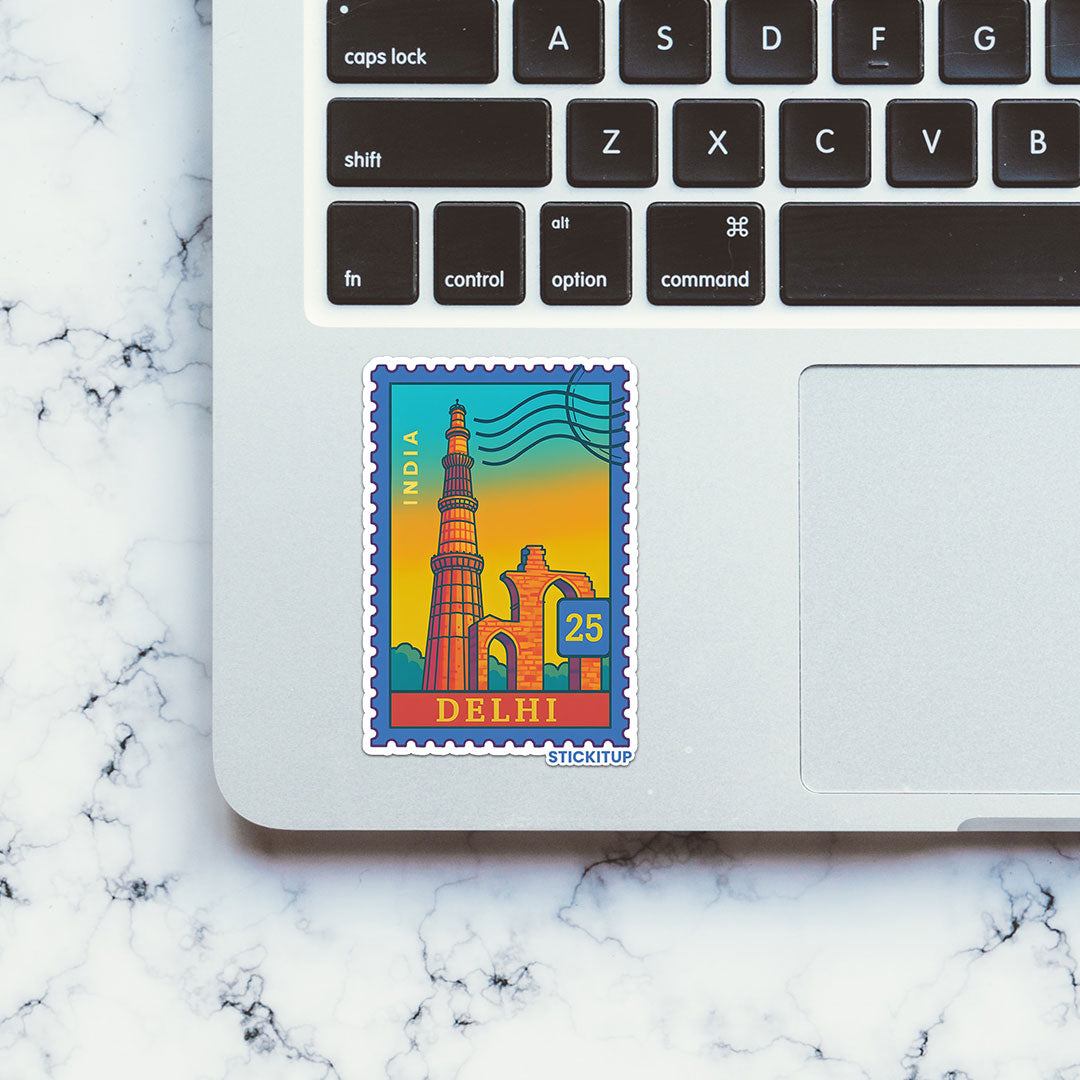DELHI STAMP Sticker| STICK IT UP