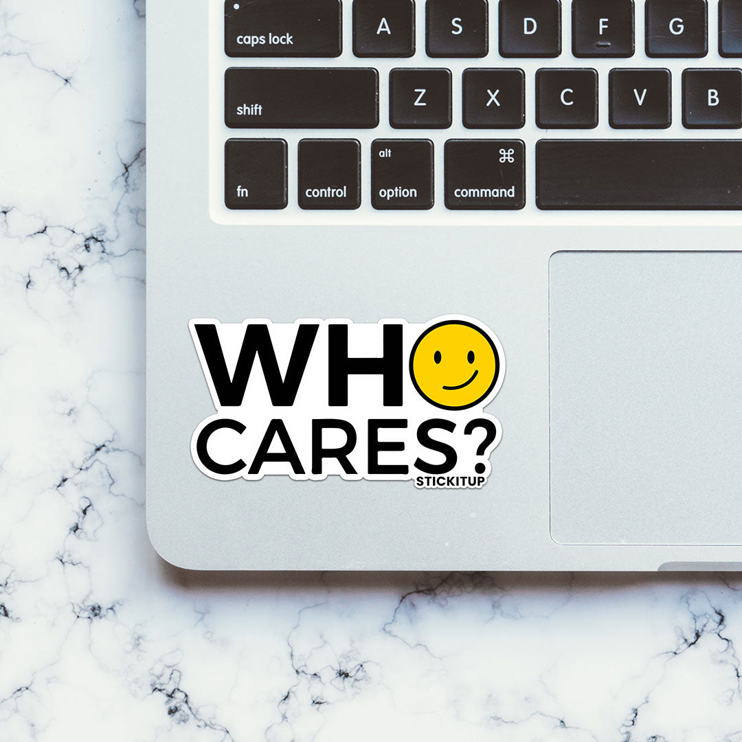 Who Cares Sticker