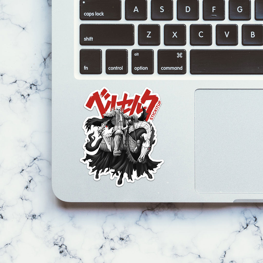 BERSERK SKULL KNIGHT Sticker| STICK IT UP