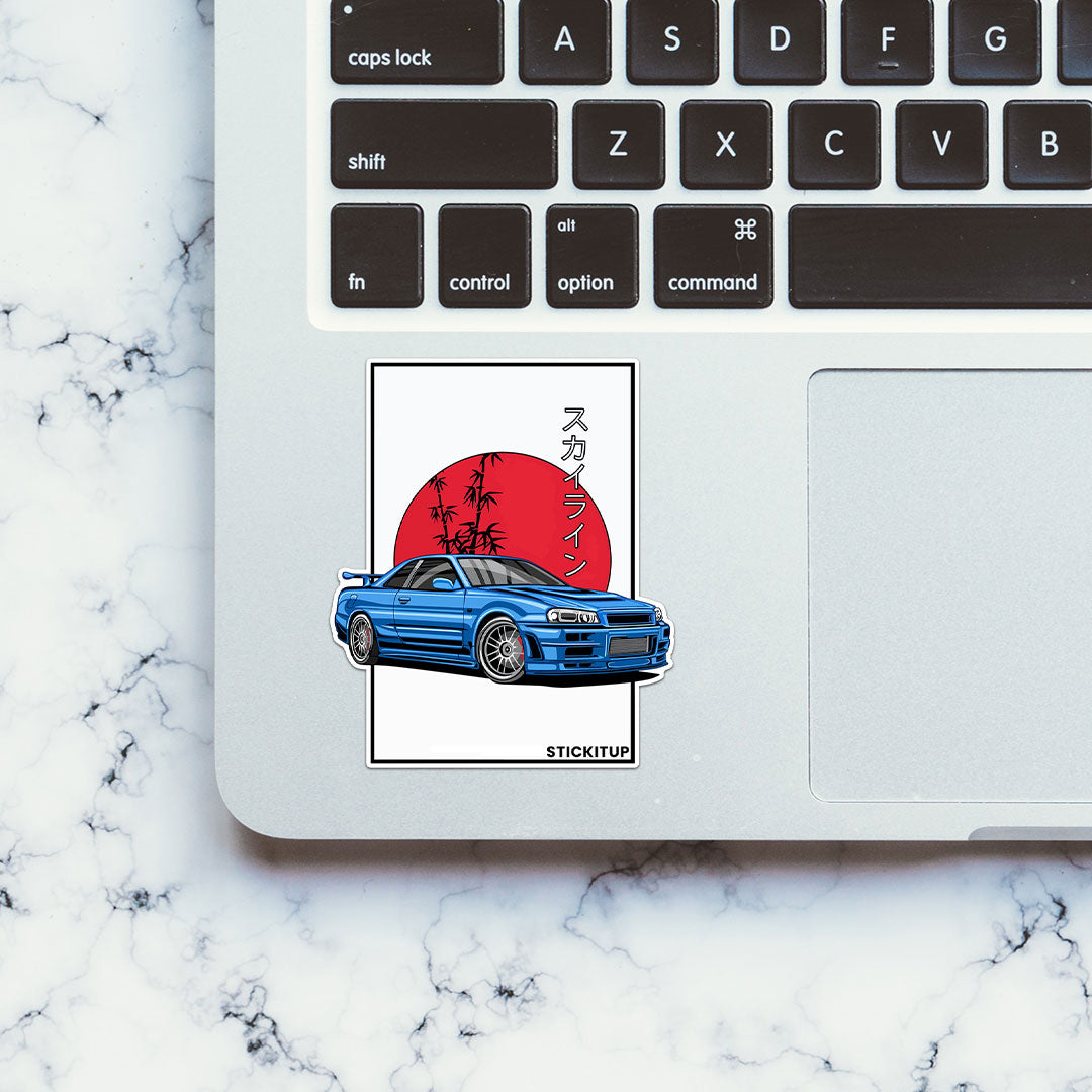 GTR R34 Sticker