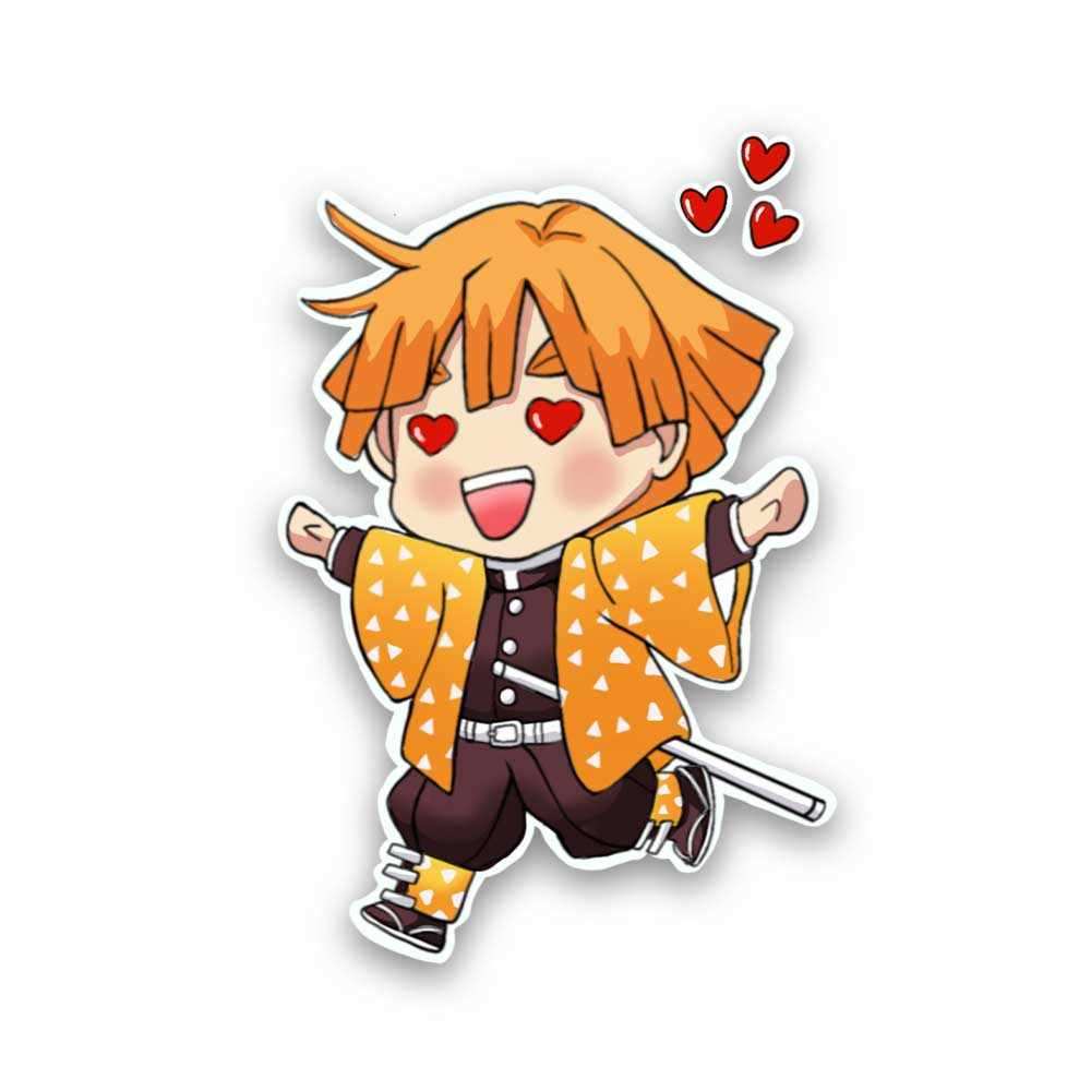 Zenitsu Reflective Sticker | STICK IT UP