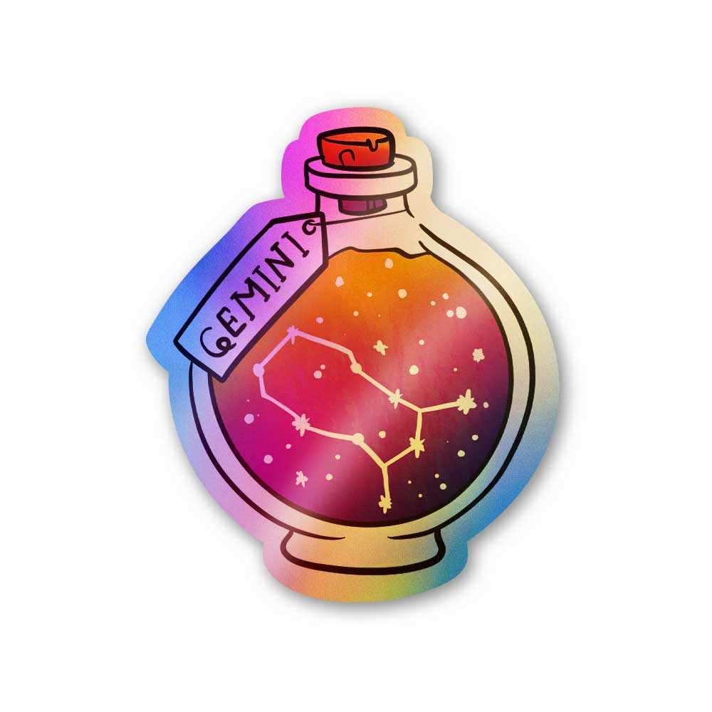 Gemini Holographic Stickers | STICK IT UP