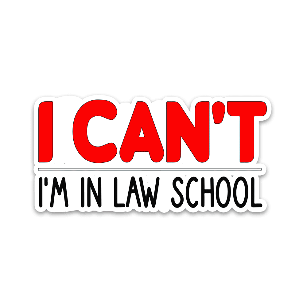 Law School Bumper Sticker | STICK IT UP
