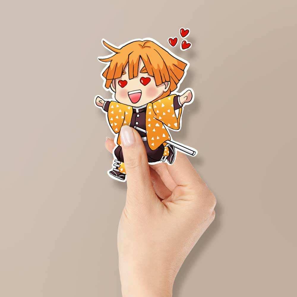 Zenitsu Reflective Sticker | STICK IT UP