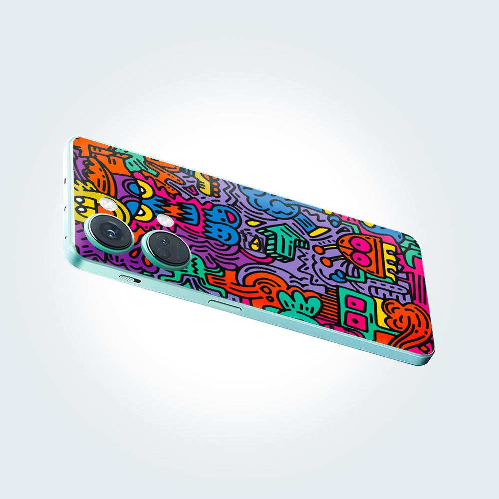 Monsters And Robots Phone Skins
