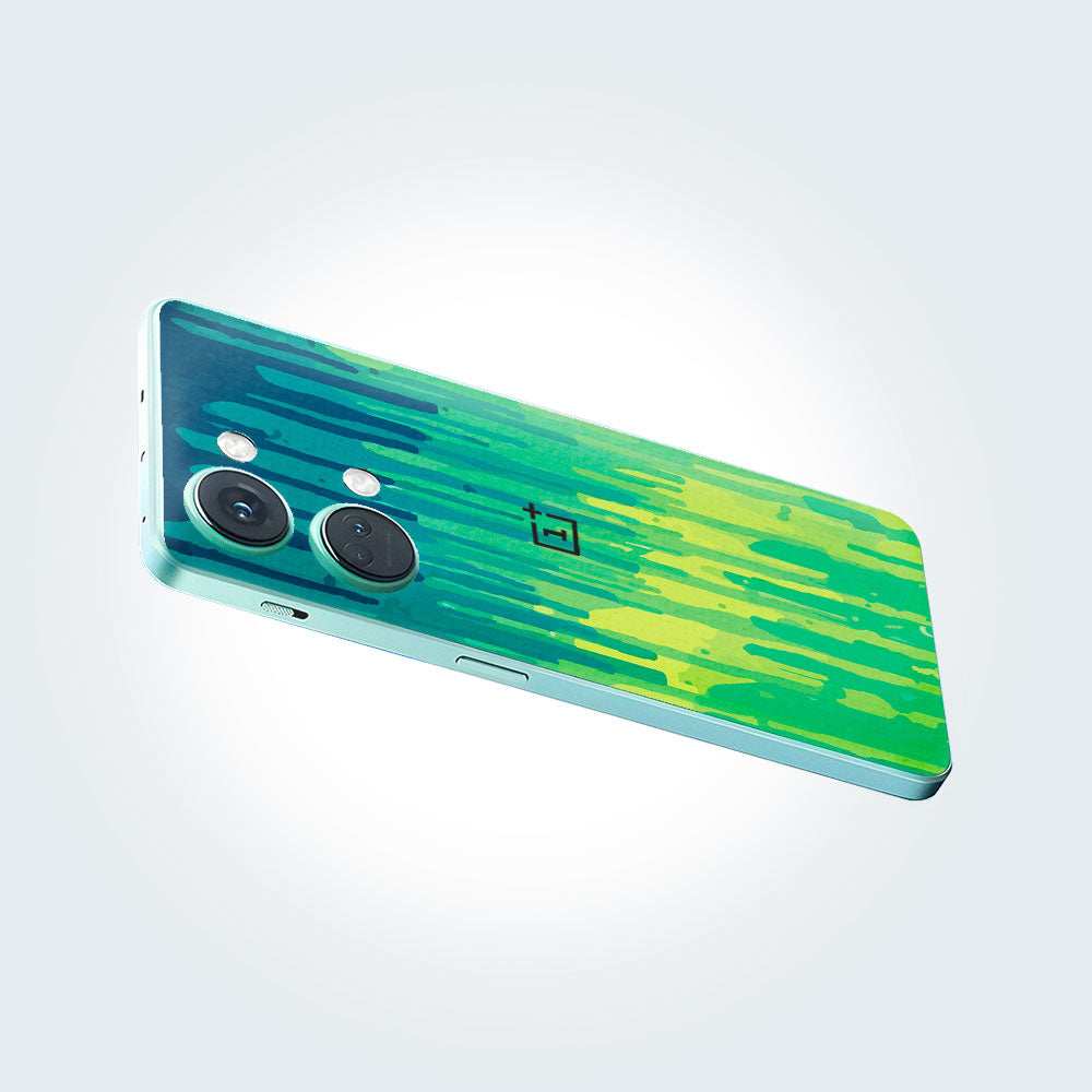 Drip Green Monochromatica Phone Skins