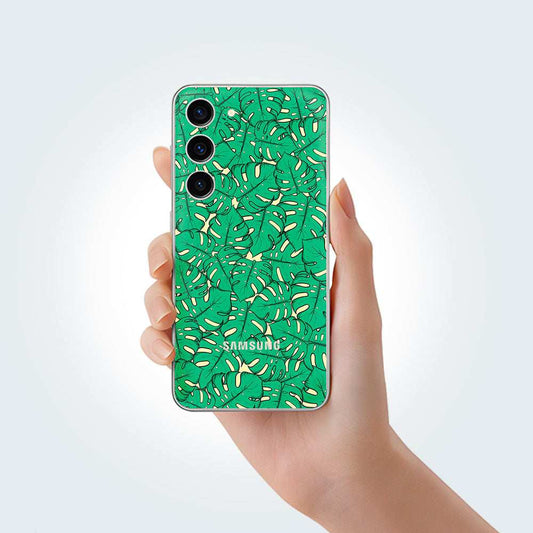 Green Pattern Phone Skins