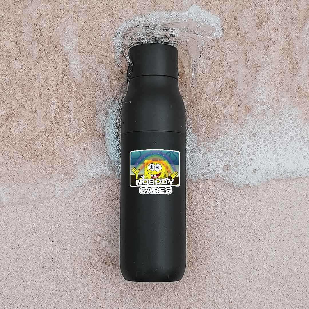 Nobody Cares sticker | STICK IT UP