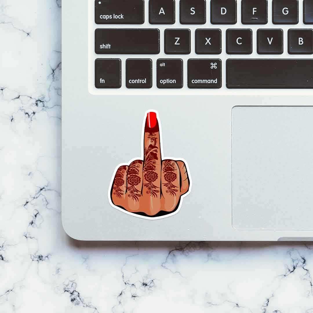 Not your regular mahila sticker | STICK IT UP