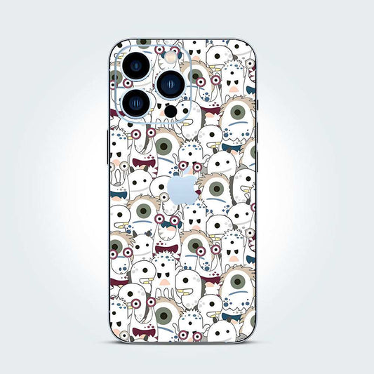 Monster Doodle Phone Skins